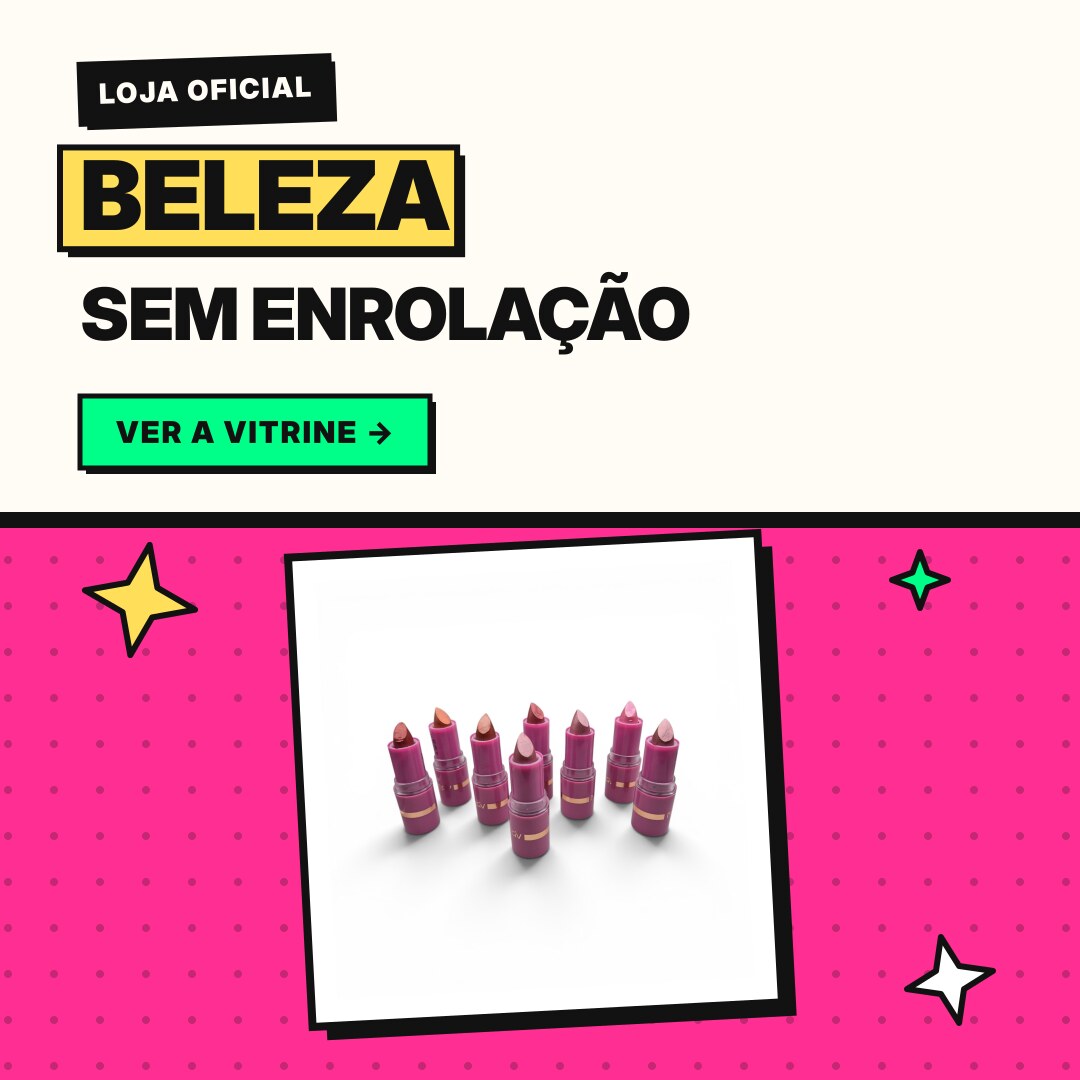 Beleza sem enrolação: maquiagem e skincare 100% originais das marcas que você ama. Ver a vitrine.